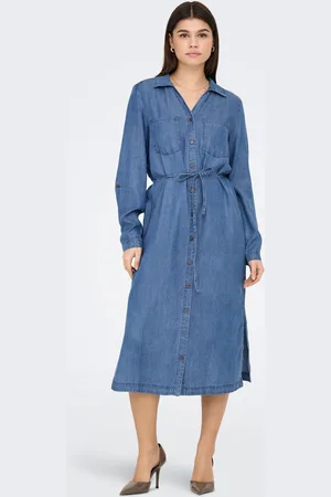 ONLY Onlcharis Midi-jurk