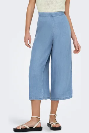 ONLY Onlcharis Wide Leg Fit Culotte Broek
