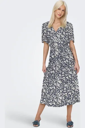 ONLY Onlhalia Midi-jurk