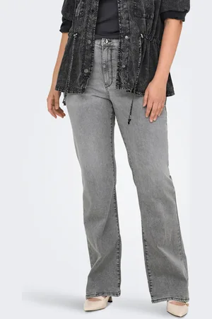 ONLY Carlush Mid Waist Retro Flared Fit Jeans