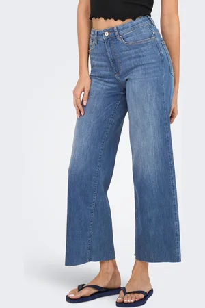 ONLY Onlann-madison High Waist Cropped Fit Jeans
