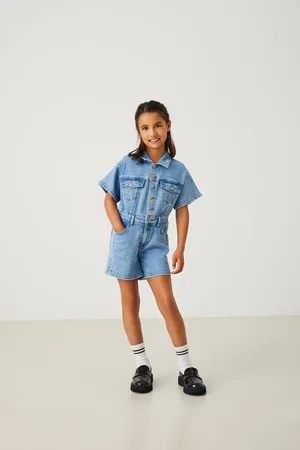 ONLY Kogcastel Regular Fit Denim Jumpsuit