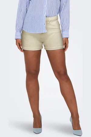 ONLY Onljosephine High Waist Regular Fit Denim Shorts