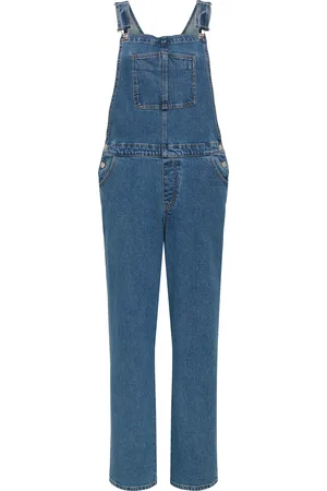 ONLY Onlmascha Wide Leg Fit Denim Salopette