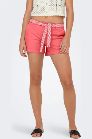 ONLY Onlbiana Mid Waist Regular Fit Chino Shorts
