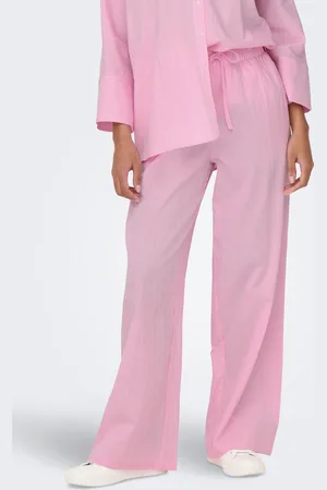 ONLY Onlaugusta Regular Fit Broek Met Wijde Pijpen