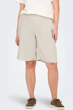 ONLY Carcaro High Waist Regular Fit Bermuda Shorts