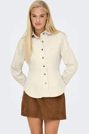 ONLY Onlperla Denim Overhemd