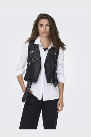 ONLY Onlvera Jas Van Synthetisch Leer