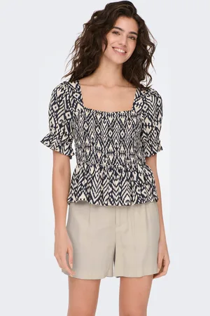 ONLY Jdybora Gesmokte Top