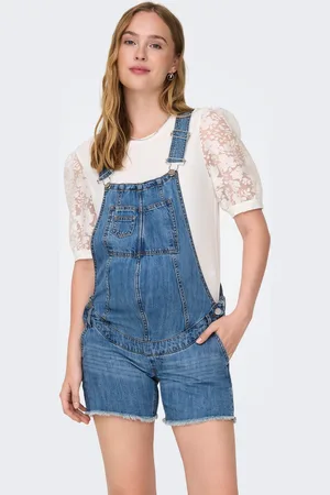 ONLY Olmlayla Regular Fit Denim Salopette