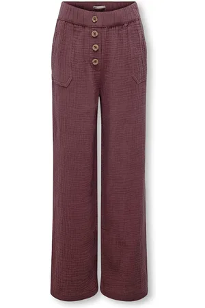 ONLY Kogthyra Regular Fit Broek Met Wijde Pijpen