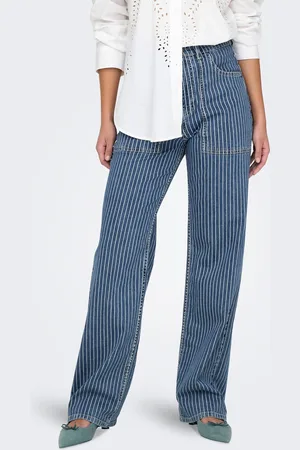 ONLY Onlkirsi High Waist Wide Leg Fit Jeans
