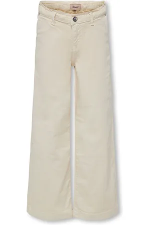 ONLY Kognew Cropped Fit Broek Met Wijde Pijpen