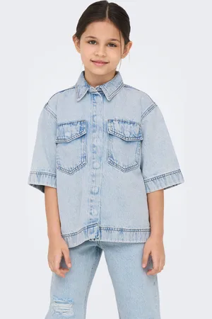 ONLY Kogsophie Denim Overhemd