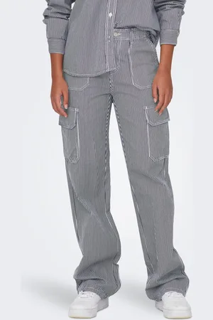 ONLY Jdyabby Wide Leg Fit Broek Met Wijde Pijpen