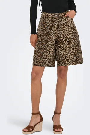 ONLY Onlnaomi High Waist Regular Fit Bermuda Shorts