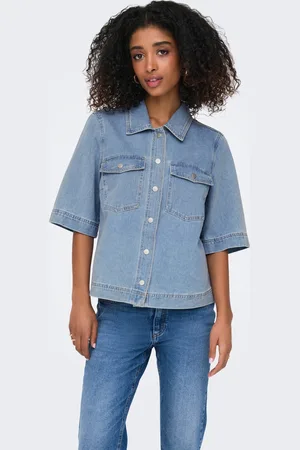 ONLY Onlbelle Denim Overhemd