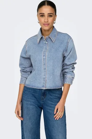 ONLY Onlmaggiemay Denim Overhemd