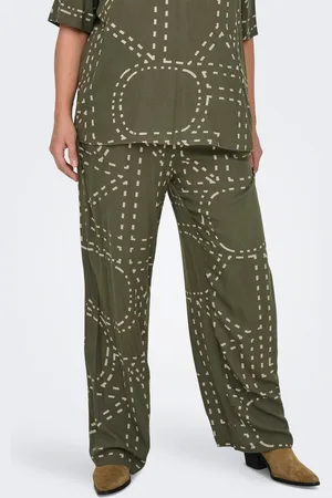ONLY Carphoebe Regular Fit Broek Met Wijde Pijpen