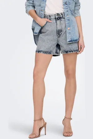 ONLY Onlbay High Waist Regular Fit Denim Shorts