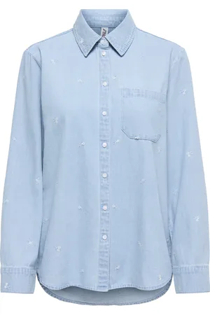 ONLY Onlviola Denim Overhemd