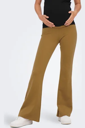 ONLY Olmfever Regular Fit Broek Met Wijde Pijpen