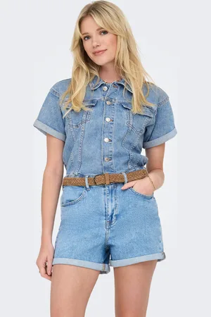 ONLY Onlcastel Regular Fit Denim Jumpsuit