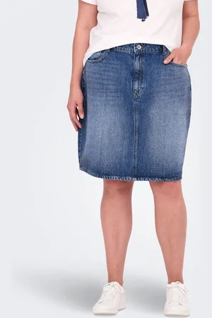ONLY Carstellarhinestone Denim Rok