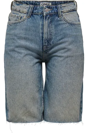 ONLY Onlcaro High Waist Loose Fit Denim Shorts