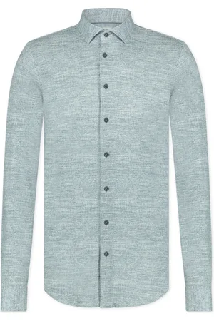 Blue Industry Casual Heren Overhemd LM