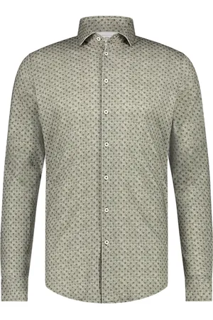 Blue Industry Casual Heren Overhemd LM