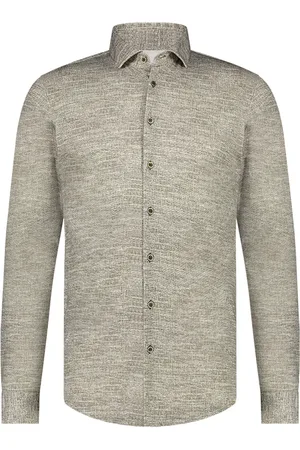 Blue Industry Casual Heren Overhemd LM