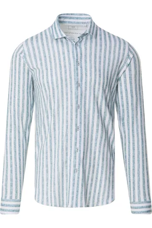 Blue Industry Casual Heren Overhemd LM