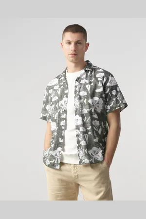 J.C. Rags Elvis Floral Casual Heren Overhemd KM