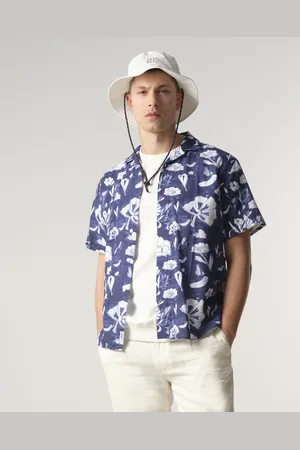 J.C. Rags Elvis Floral Casual Heren Overhemd KM