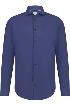 Blue Industry Casual Heren Overhemd LM