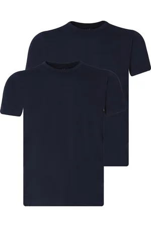 J.C. Rags Basic Heren T-shirt KM 2-pack