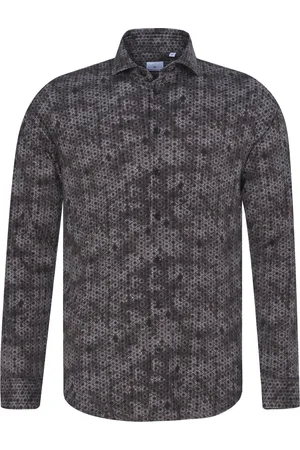 Blue Industry Casual Heren Overhemd LM
