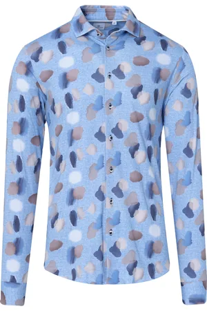 Blue Industry Casual Heren Overhemd LM