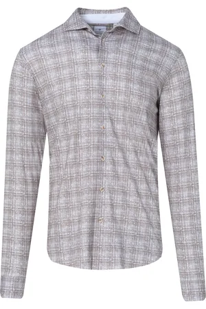 Blue Industry Casual Heren Overhemd LM