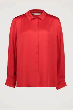 Summum Woman Glanzende Blouse