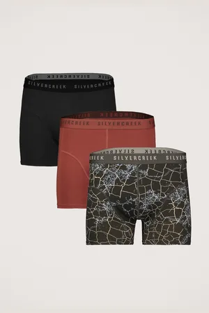 Silvercreek 3-pack Moss Boxershorts