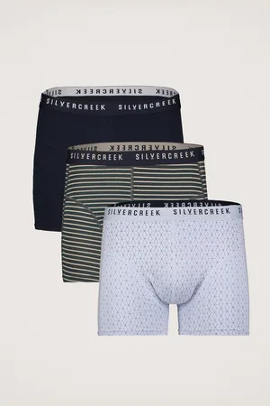 Silvercreek 3-pack Moss Boxershorts