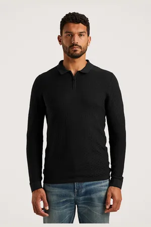 Cast Iron Long Sleeve Polo