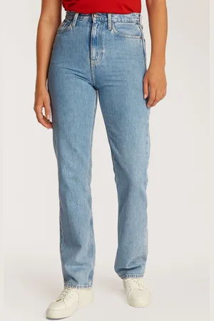 Calvin Klein High Rise Straight Jeans