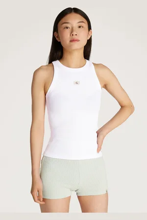Calvin Klein Woven Tank Top