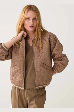 Summum Woman Quilted Satin Bomberjack