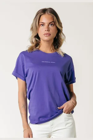 Colourful rebel Uni Logo Boxy T-shirt
