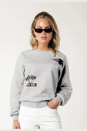 Colourful rebel Racer Logo Sweater